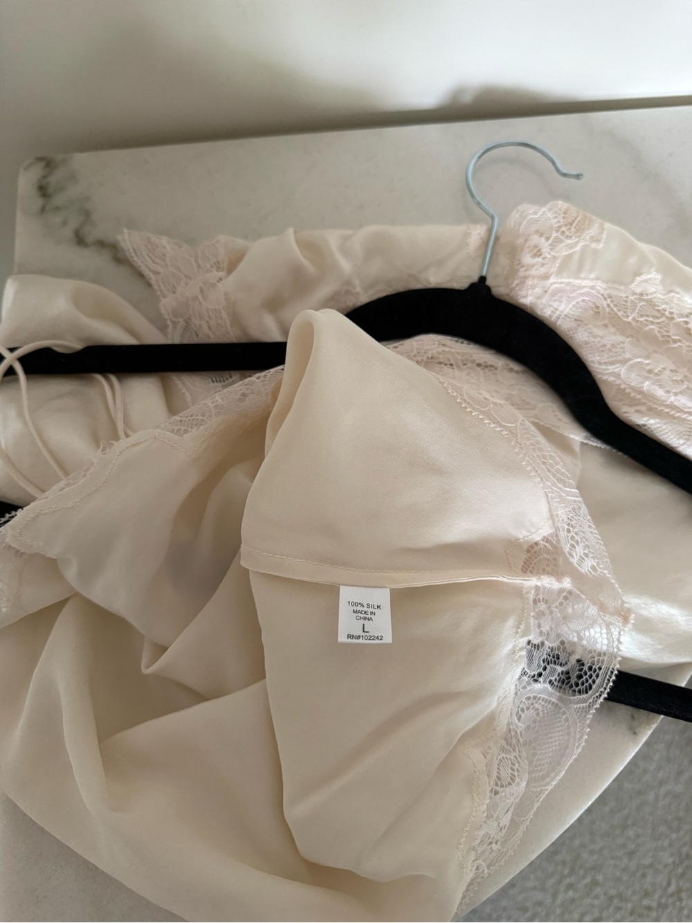 Only Hearts Silk Charmeuse Mini Slip - Picture 7 of 7